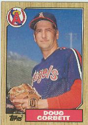 1987 Topps Baseball Cards      359     Doug Corbett